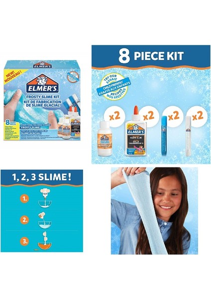 Slime Kit Frosty Seti