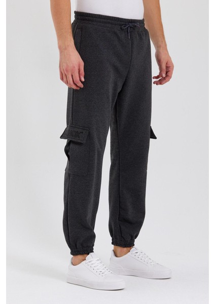 Erkek 3 Iplik Jogger Eşofman Altı Antrasit fiyatları