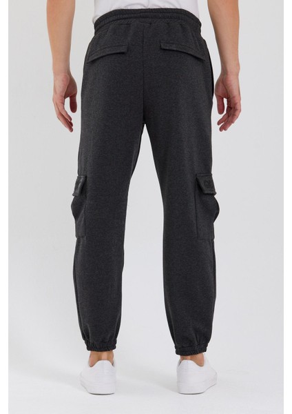Erkek 3 Iplik Jogger Eşofman Altı Antrasit fırsatları