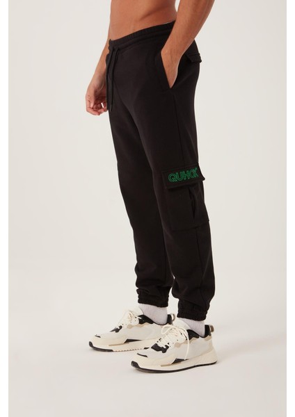 Erkek 3 Iplik Jogger Eşofman Altı Siyah fiyatları