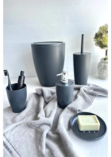 Pure Gri 5'li Banyo Seti