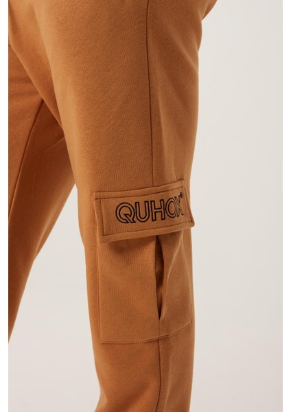 Erkek 3 Iplik Jogger Eşofman Altı Kahverengi fırsatları