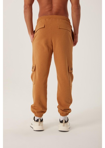 Erkek 3 Iplik Jogger Eşofman Altı Kahverengi indirimleri