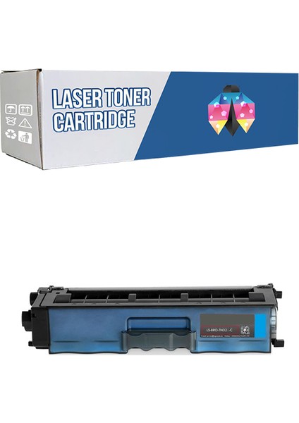 Brother TN-340 HL-4140CN HL-4150CDN 1.500 Sayfa Mavi Muadil Toner