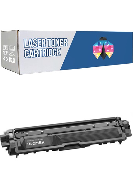 Brother TN-221-TN241-TN251-TN261 MFC-9330CDW 2.500 Sayfa Siyah Muadil Toner