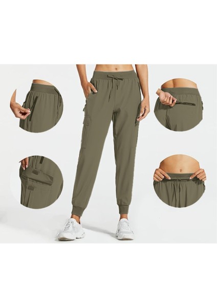 Kadın Quich Dry Hiking Athletic Joggers Doğa Yürüyüşü Günlük Pantolon fiyatları