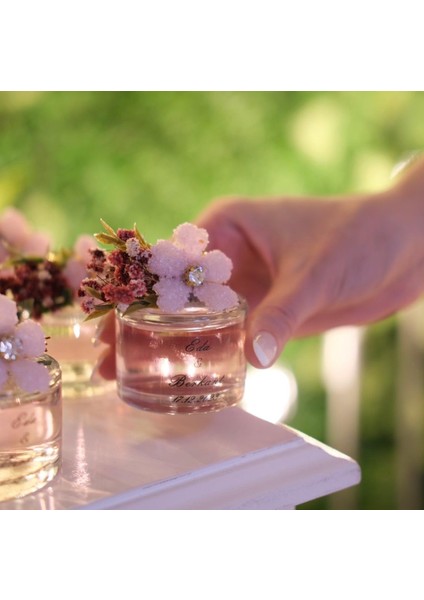 10 Adet Sakura Nikah Hediyeliği Kolonya Şişesi