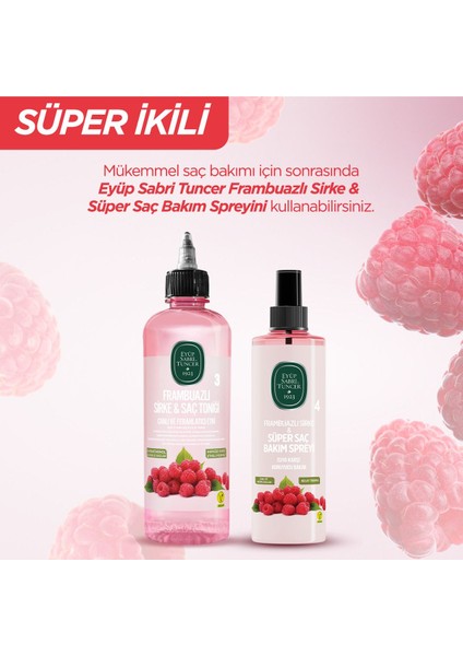 Frambuazlı Sirke & Saç Toniği 500 ml 3 Adet