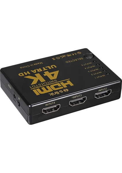 SL-HSW75 HDMI 5in1 Otomatik 5li Metal Switch