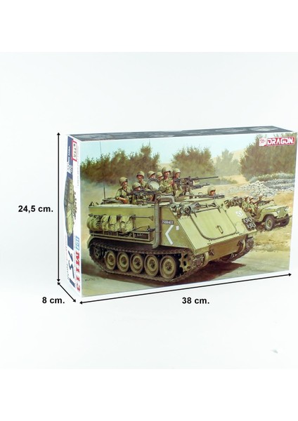 3608 1/35 Ölçek Idf M113 Apc (Yom Kıppur War 1973), Personel Taşıyıcı Plastik Model Kiti indirimleri