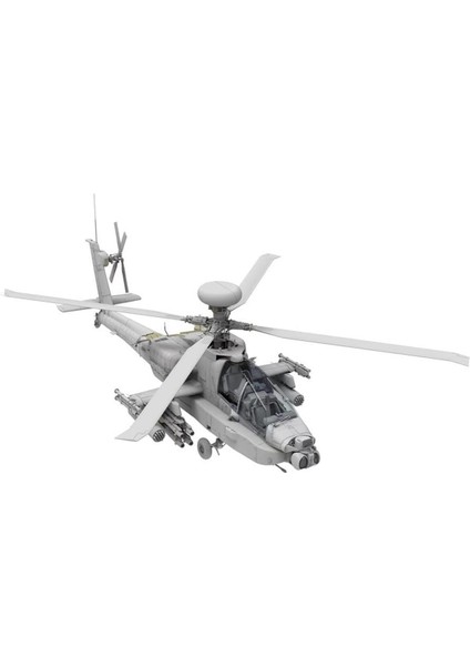2607 1/35 Ölçek, AH-64D Apache Longbow (J.g.s.d.f) Saldırı Helikopteri, Plastik Model Kiti
