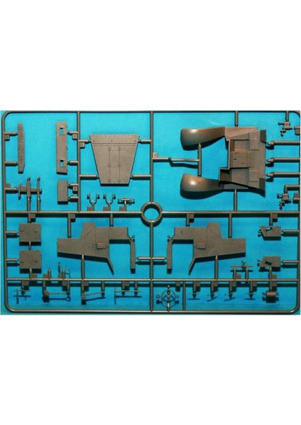 6332 1/35 Ölçek M3A1 Yarı Paletli Hafif Zırhlı Araç Plastik Model Kiti