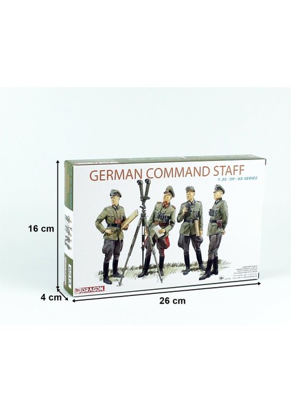 6213 1/35 Ölçek Alman Komutan Figürleri (1939-45) Plastik Model Kiti fırsatları