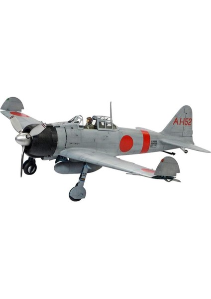 12352 1/48 Ölçek, Mitsubishi A6M2B Zero Fighter Model 21 Savaş Uçağı, Plastik Model Kiti