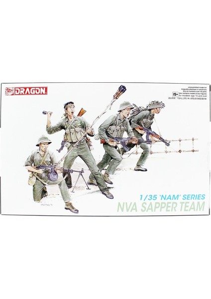 3308 1/35 Ölçek Nva Vietnam Sapper Timi, Plastik Model Kiti fiyatları