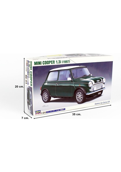 HC54 21154 1/24 Ölçek, Mini Cooper 1.3i (1997), Otomobil Plastik Model Kiti indirimleri