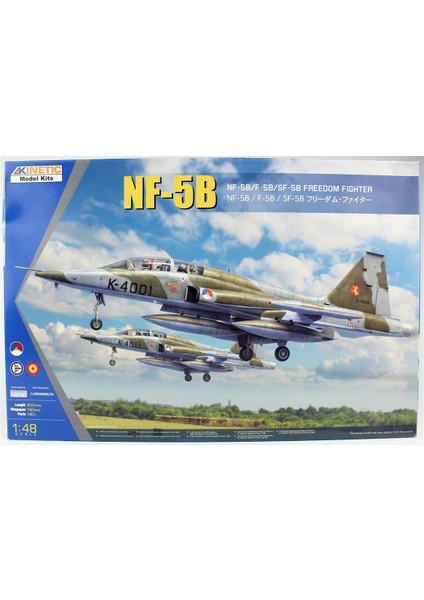 K48117 1/48 Nf-5b, F-5b, Sf-5b Freedom Fighter Savaş Uçağı, Plastik Model Kiti