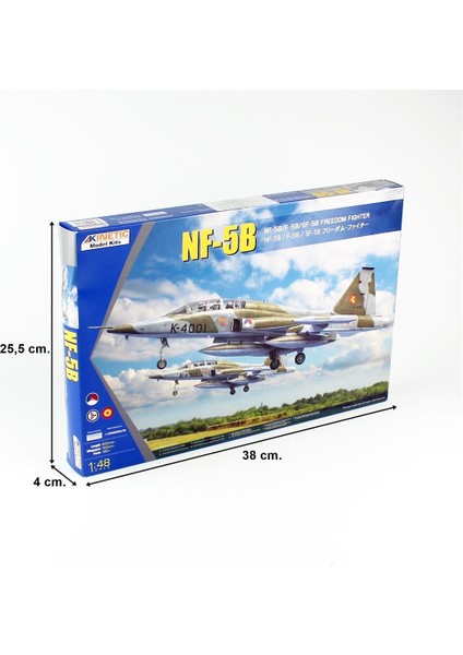 K48117 1/48 Nf-5b, F-5b, Sf-5b Freedom Fighter Savaş Uçağı, Plastik Model Kiti