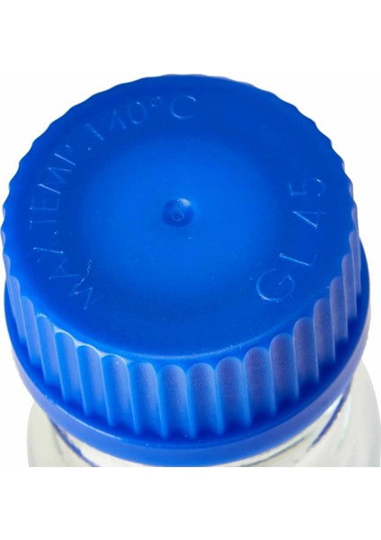 Cam Otoklav Şişe 250 ml (Vida Kapaklı Boş Laboratuvar Şişesi) 2 Adet