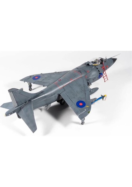 K48138 1/48 Frs.1 Sea Harrier ( Falklands 40TH Anniversary) Savaş Uçağı, Plastik Model Kiti