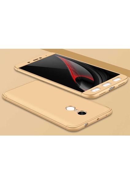 Enci Store Xiaomi Redmi Note 4x Uyumlu Kılıf Ays Kapak, Gold