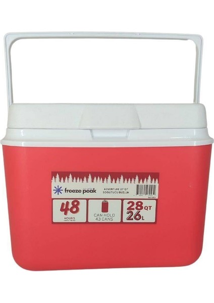 Adventure 28 Qt Soğutucu Buzluk 26 Litre