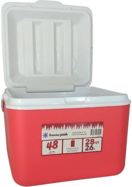 Adventure 28 Qt Soğutucu Buzluk 26 Litre