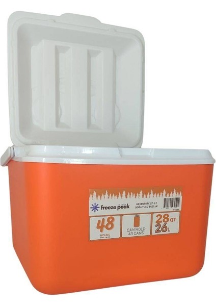 Adventure 28 Qt Soğutucu Buzluk 26 Litre