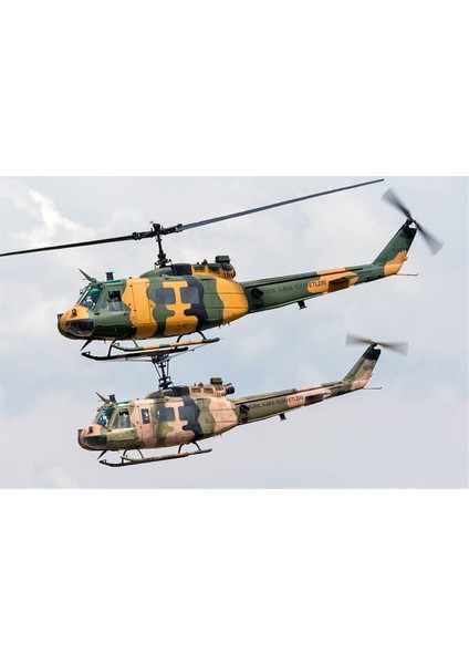 DBT01305 1/24 AN-205 ve Uh-1, D-H Kara Kuvvetleri, Dekal Çıkartma