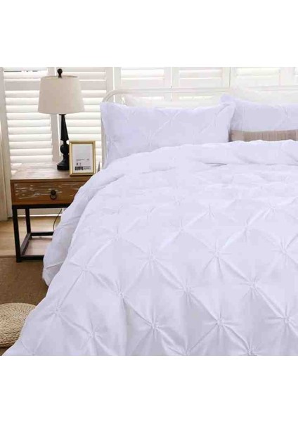 Wongs Bedding Pintch Nakışlı Nevresim Yastık Set