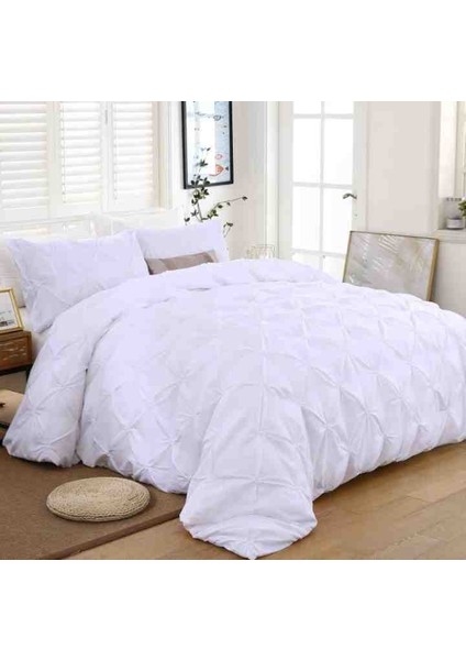 Wongs Bedding Pintch Nakışlı Nevresim Yastık Set