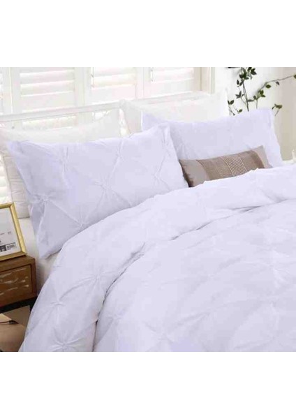 Wongs Bedding Pintch Nakışlı Nevresim Yastık Set