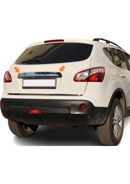 Bagaj Çıtası Dokunmatik Krom Qashqai Facelift Suv 2010-2014 Arası Modeller Için Uyumlu