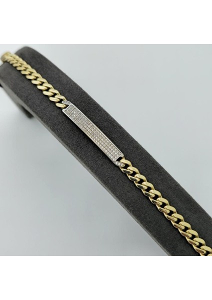 Taşlı Gurmet Zincir Altın Bileklik – BLK0775 modelleri