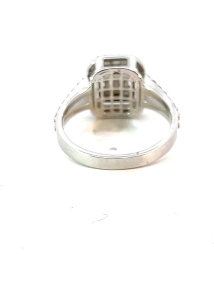 0,88 Ct 3,95 gr Yarımtur Çift Sarmal Pırlanta Yüzük modelleri