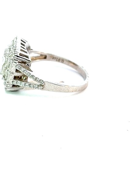 0,91 Ct 3,97 gr Yarımtur Pırlanta Yüzük fiyatları