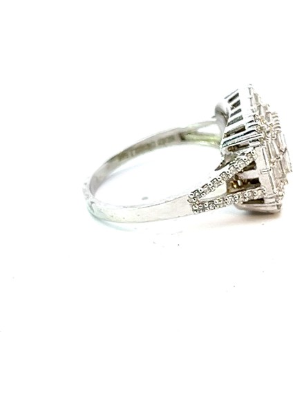 0,91 Ct 3,97 gr Yarımtur Pırlanta Yüzük fırsatları
