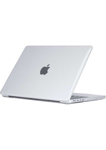 Apple Macbook 14.2' 2021 Uyumlu Msoft Kristal Kapak, Renksiz