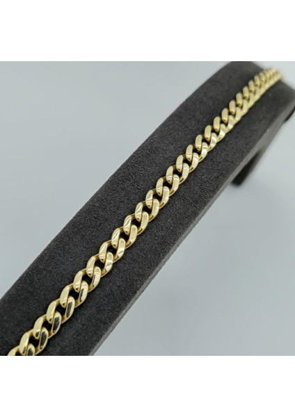 Taşlı Gurmet Zincir Altın Bileklik – BLK0774 fırsatları