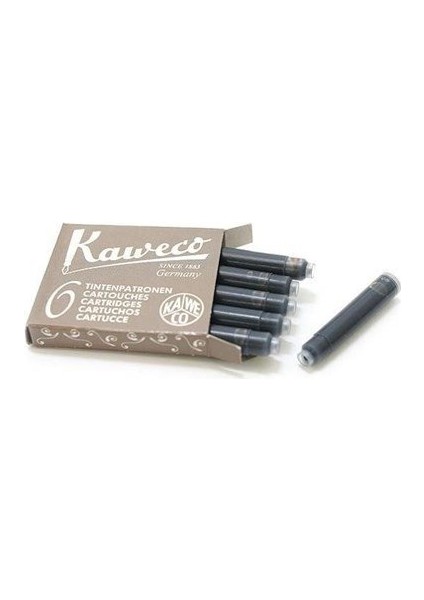 259 Dolma Kalem Kartuşu Kahve 6lı