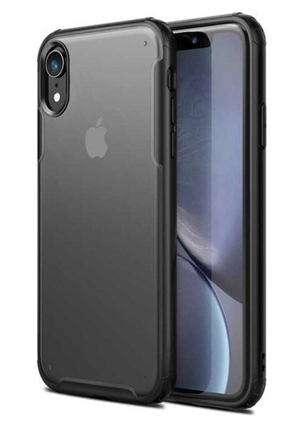 Apple iPhone Xr Uyumlu Kılıf Volks Kapak, Siyah