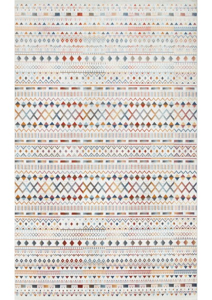 Sateen St 111 Multy Hav Vermez Yıkanabilir Kaymaz Ince Dokuma Modern Makine Dokuması Halı