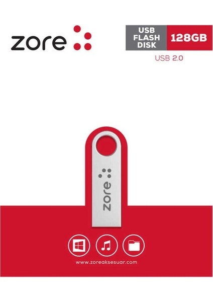 Enci Store Metal USB Flash Disk 128GB