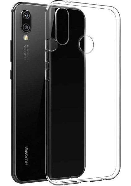 Huawei P20 Lite Uyumlu Kılıf Süper Silikon Kapak