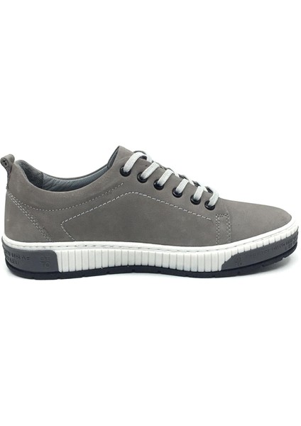 Lisans %100 Nubuk Deri Ortopedik Erkek Günlük Sneaker Yazlık Ayakkabı Yeni Sezon 40-44