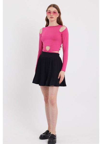 Kadın Allegro Crop Pembe
