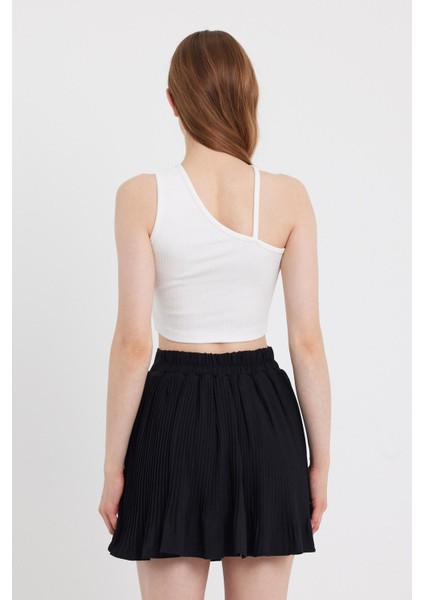 Kadın Askılı Crop Kaşkorse Ekru fırsatları