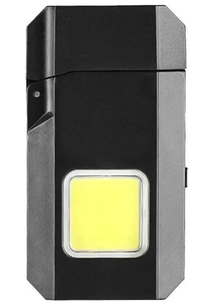 El Feneri Çakmaklı Cep Feneri USB Şarjlı Anahtarlık Küçük Fener Güçlü Işık