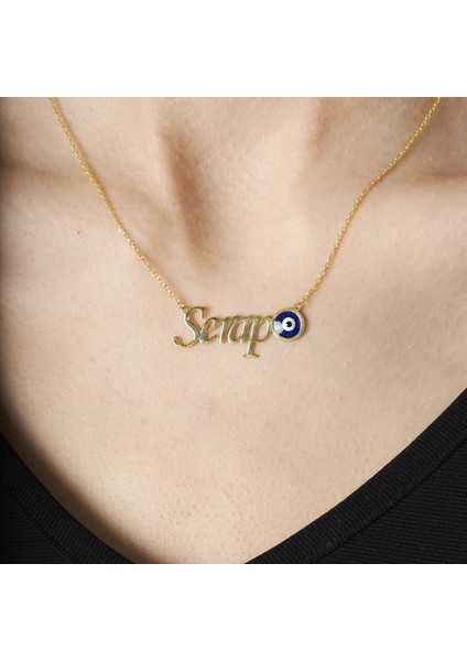 Nazarlı Isim Kolye modelleri