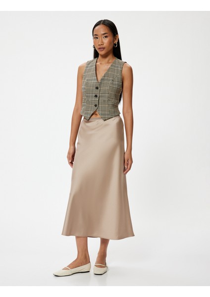 Midi Boy Saten Etek A Kesim fiyatları